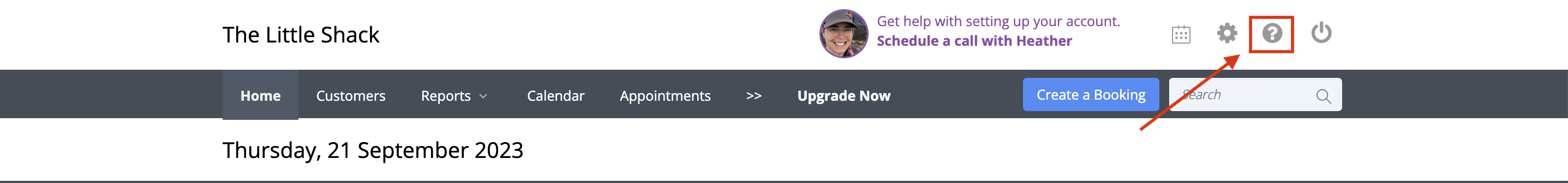 Website navigation bar with menu options.